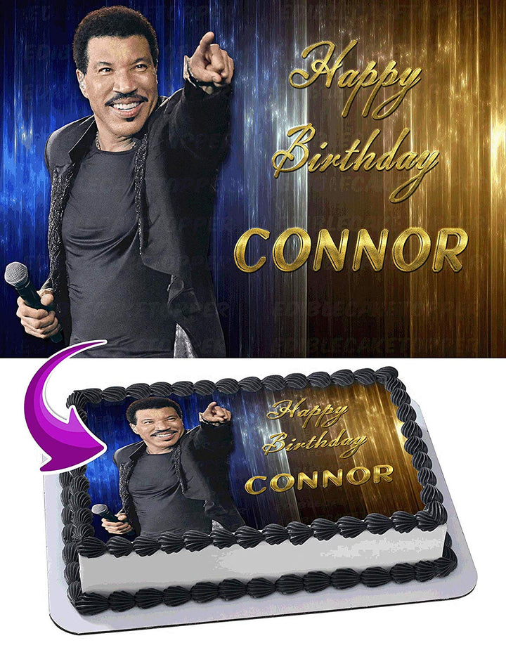 Lionel Richie Edible Cake Toppers