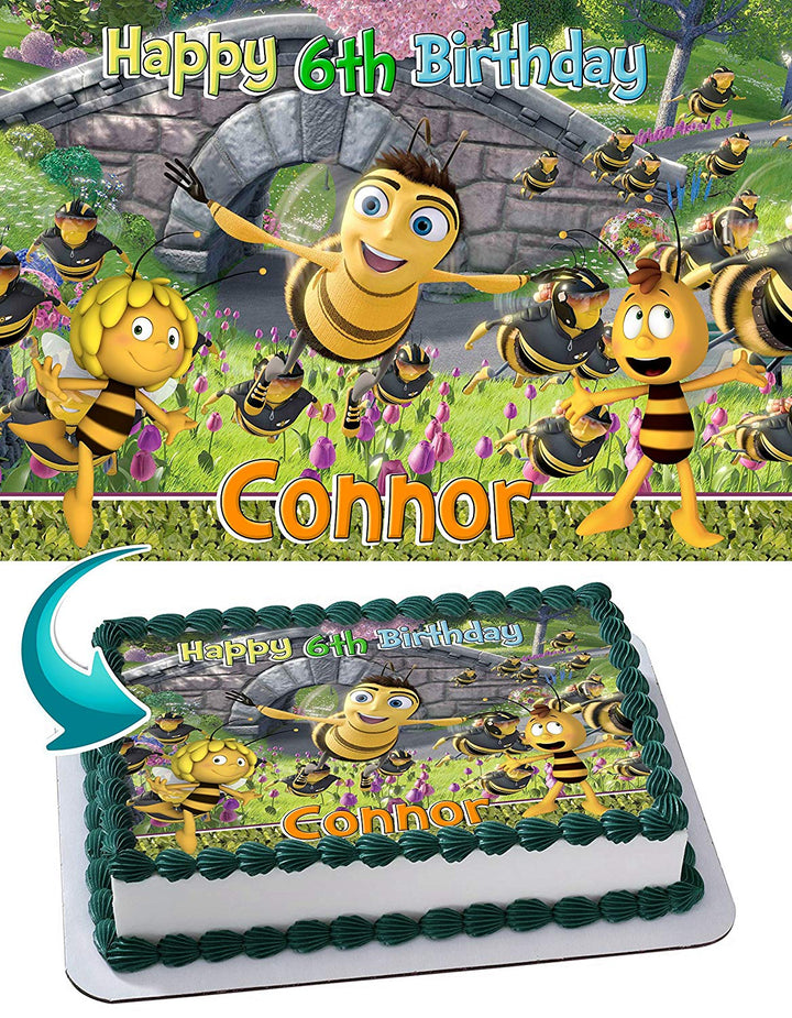 Bee Movie Maya the Bee Edible Cake Toppers