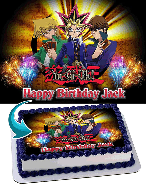 YuGiOh Edible Cake Toppers