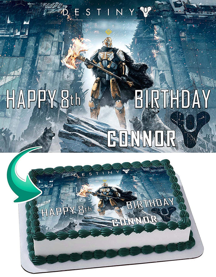 Destiny Edible Cake Toppers