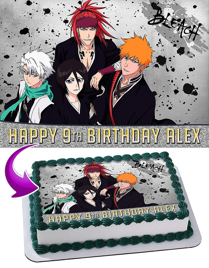 Bleach Anime Edible Cake Toppers