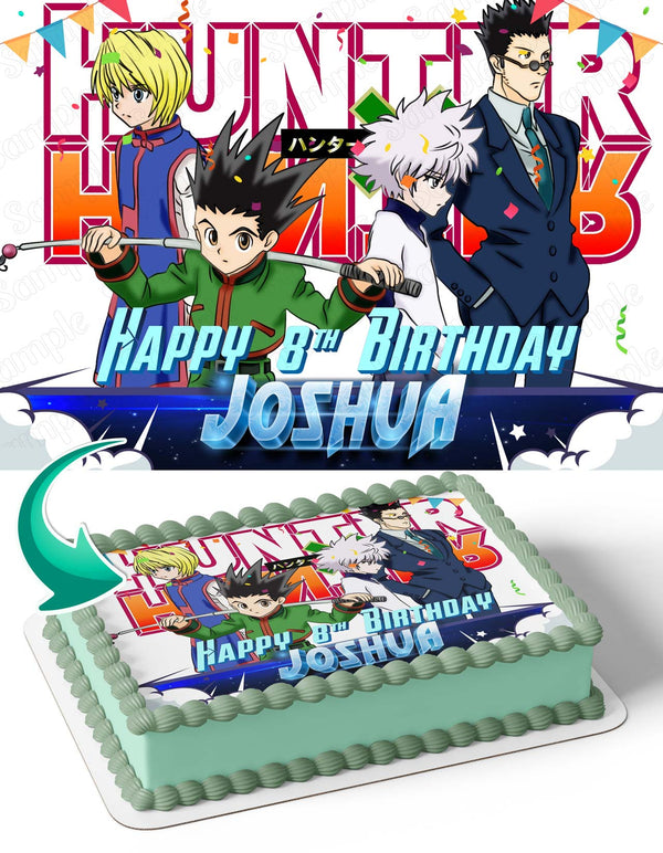 Hunter x Hunter HT Edible Cake Toppers