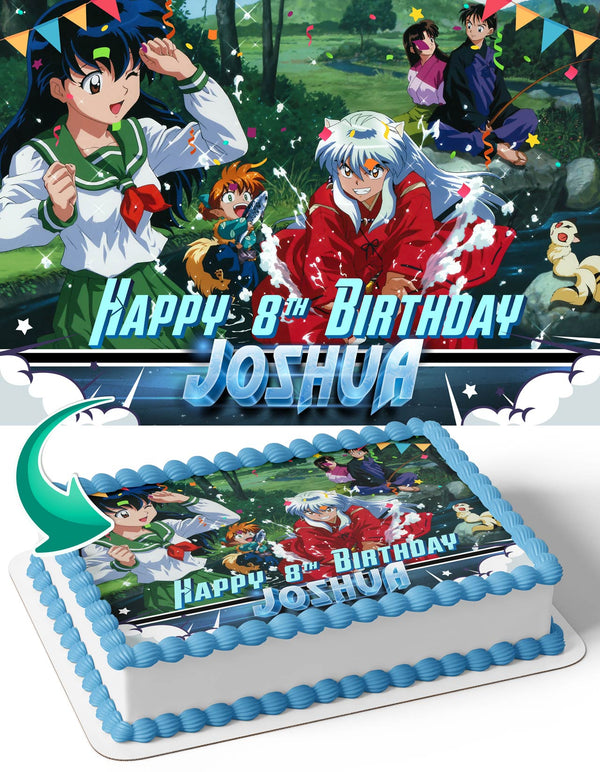 InuYasha Anime Edible Cake Toppers