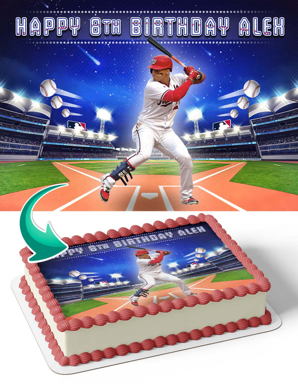 Juan Soto Nationals Edible Cake Toppers