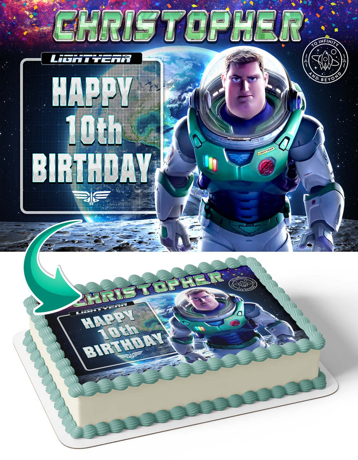 Lightyear Toysrus Movie Edible Cake Toppers