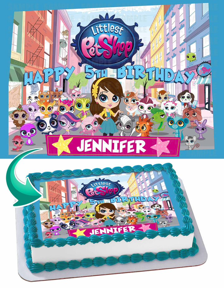 Littlest Pet Shop Edible Cake Toppers