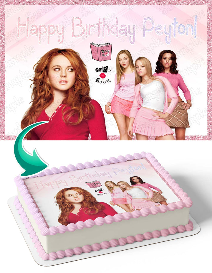 Mean Girls Edible Cake Toppers