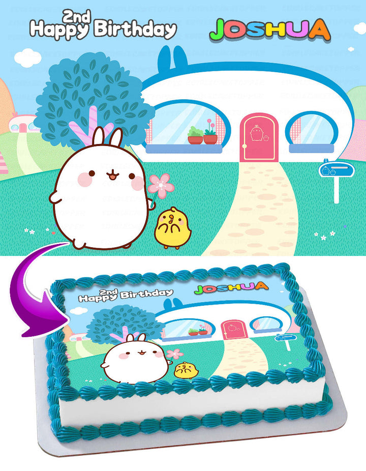 Molang Edible Cake Toppers