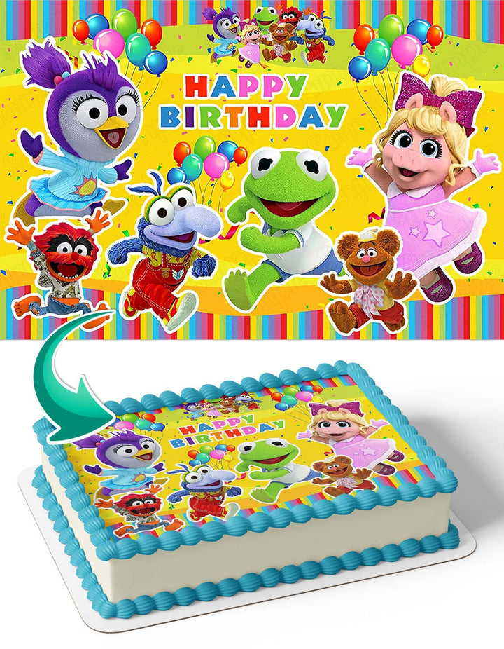 Muppet Baby Kids Edible Cake Toppers