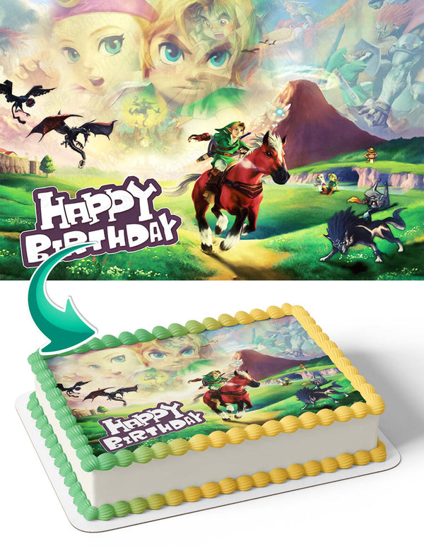 Nintendo The Legend of Zelda Edible Cake Toppers