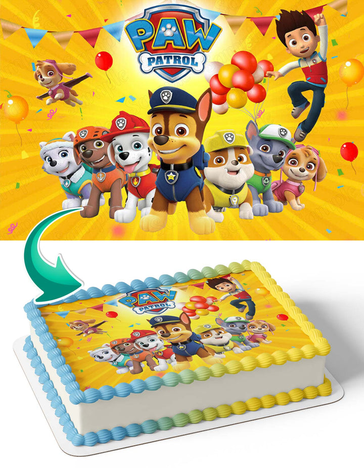 PAW Patrol YB Edible Cake Toppers