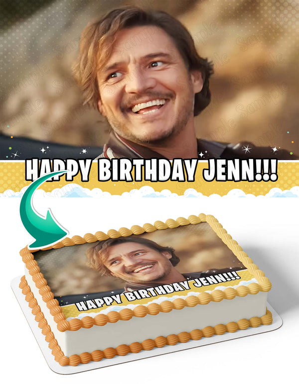 Pedro Pascal Meme Edible Cake Toppers