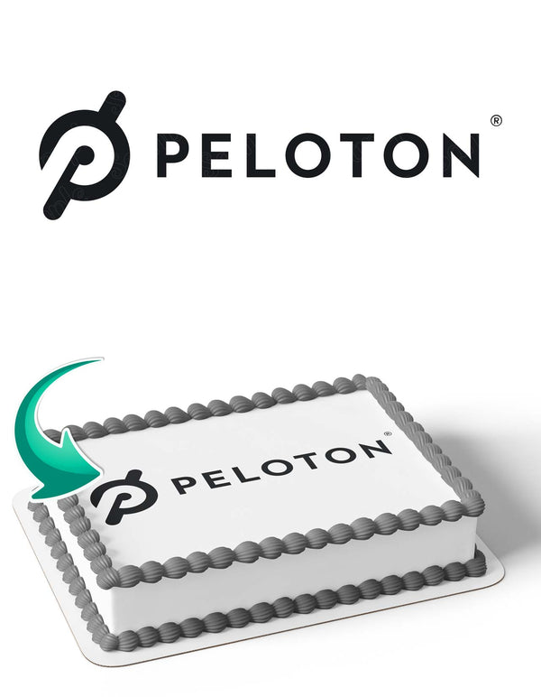 Peloton Cake Deco Edible Cake Toppers