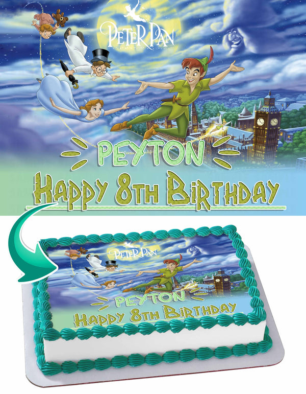 Peter Pan Edible Cake Toppers