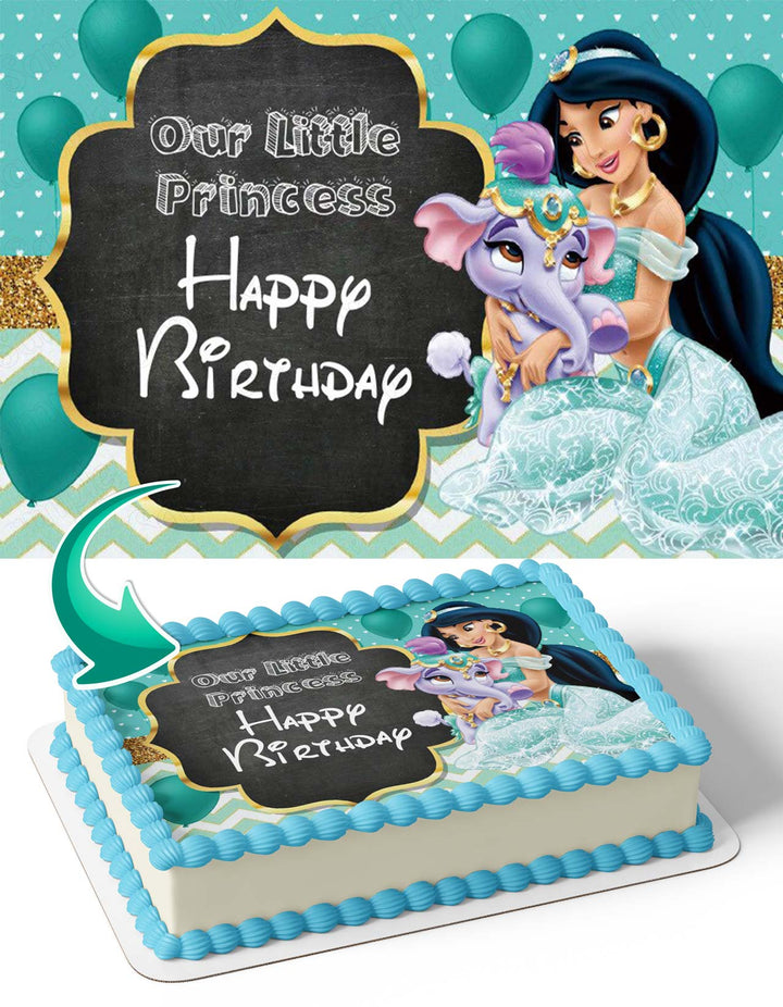 Princess Jasmine Disney JH Edible Cake Toppers