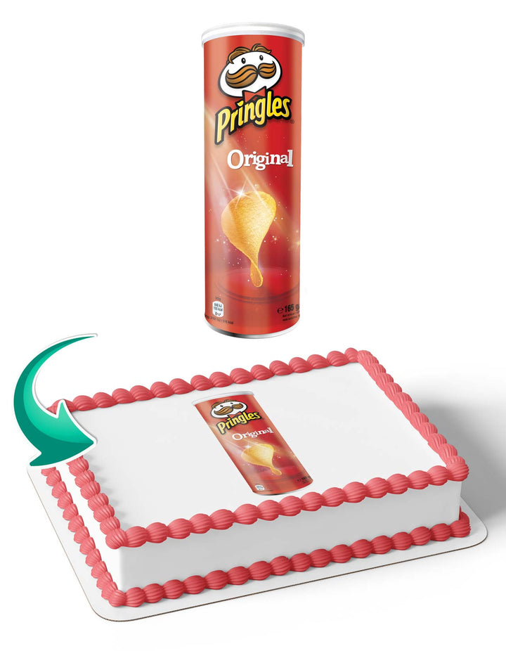 Pringles Original Crisps Cake Deco Edible Cake Toppers