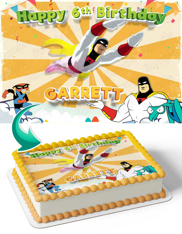 Space Ghost Coast To Coast Edible Cake Toppers