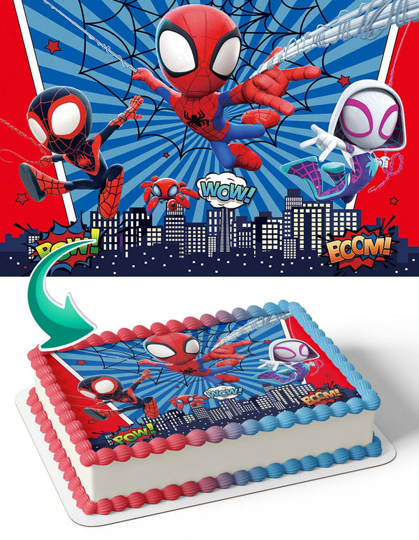 Spidey and His Amazing Friends RB Edible Cake Toppers