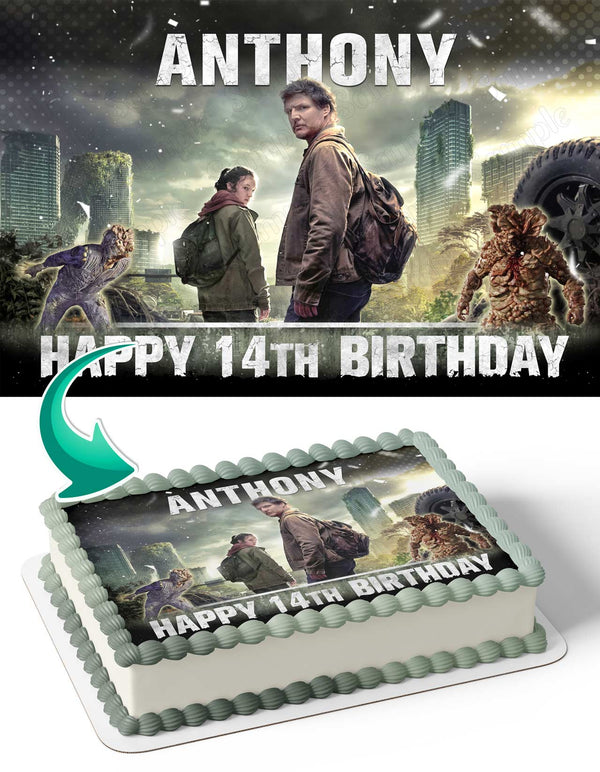 The Last Of Us Edible Cake Toppers