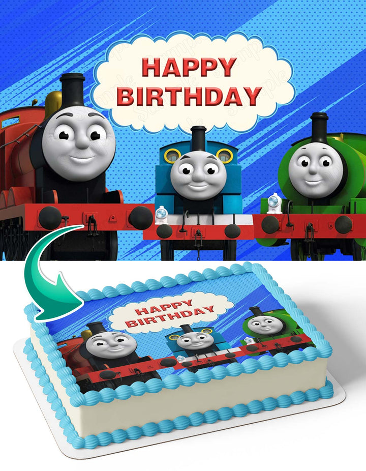 Thomas Train Friends Edible Cake Toppers