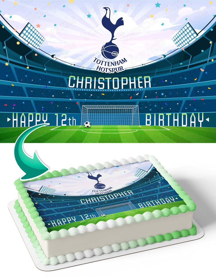 Tottenham Hotspur FC Edible Cake Toppers