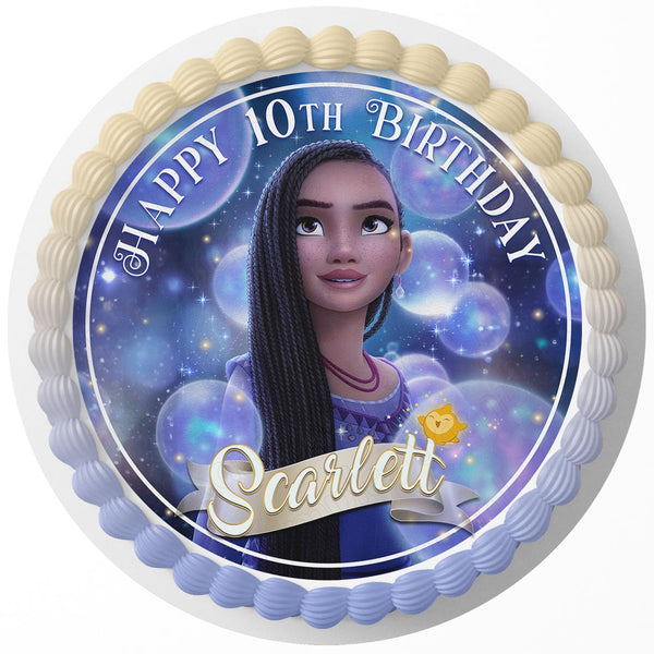 Wish Disney 2023 Rd Edible Cake Toppers Round