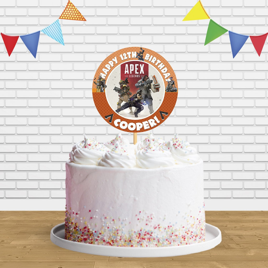 Apex Legends Cake Topper Centerpiece Birthday Party Decorations