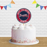 Atlanta Braves Cake Topper Centerpiece Birthday Party Decorations