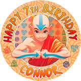 Avatar The Last Airbender Edible Cake Toppers Round