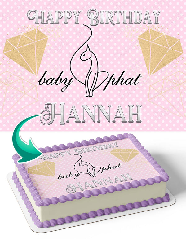 Baby Phat Fashion Edible Cake Toppers