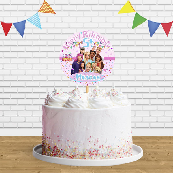 Barbie Dream House Cake Topper Centerpiece Birthday Party Decorations