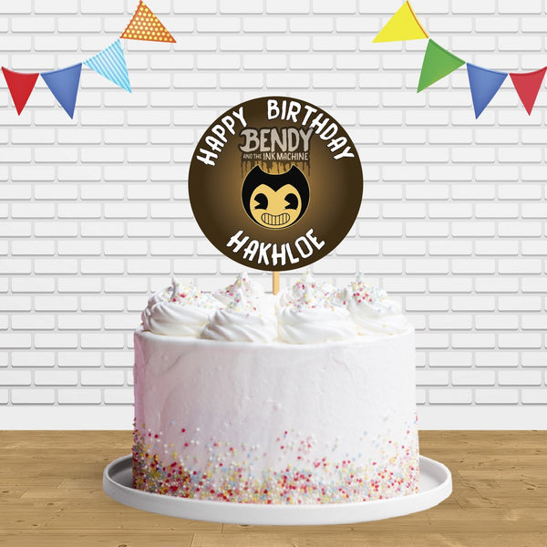 Bendy And The Ink Machine C1 Cake Topper Centerpiece Birthday Party Decorations