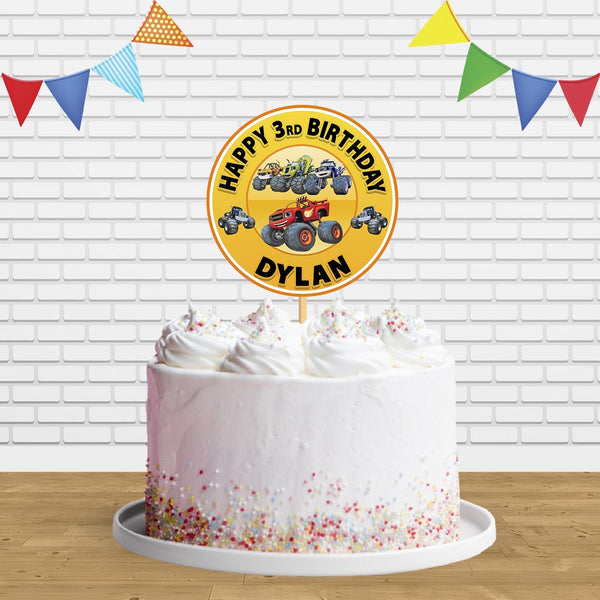 Blaze And The Monster Machines C1 Cake Topper Centerpiece Birthday Party Decorations