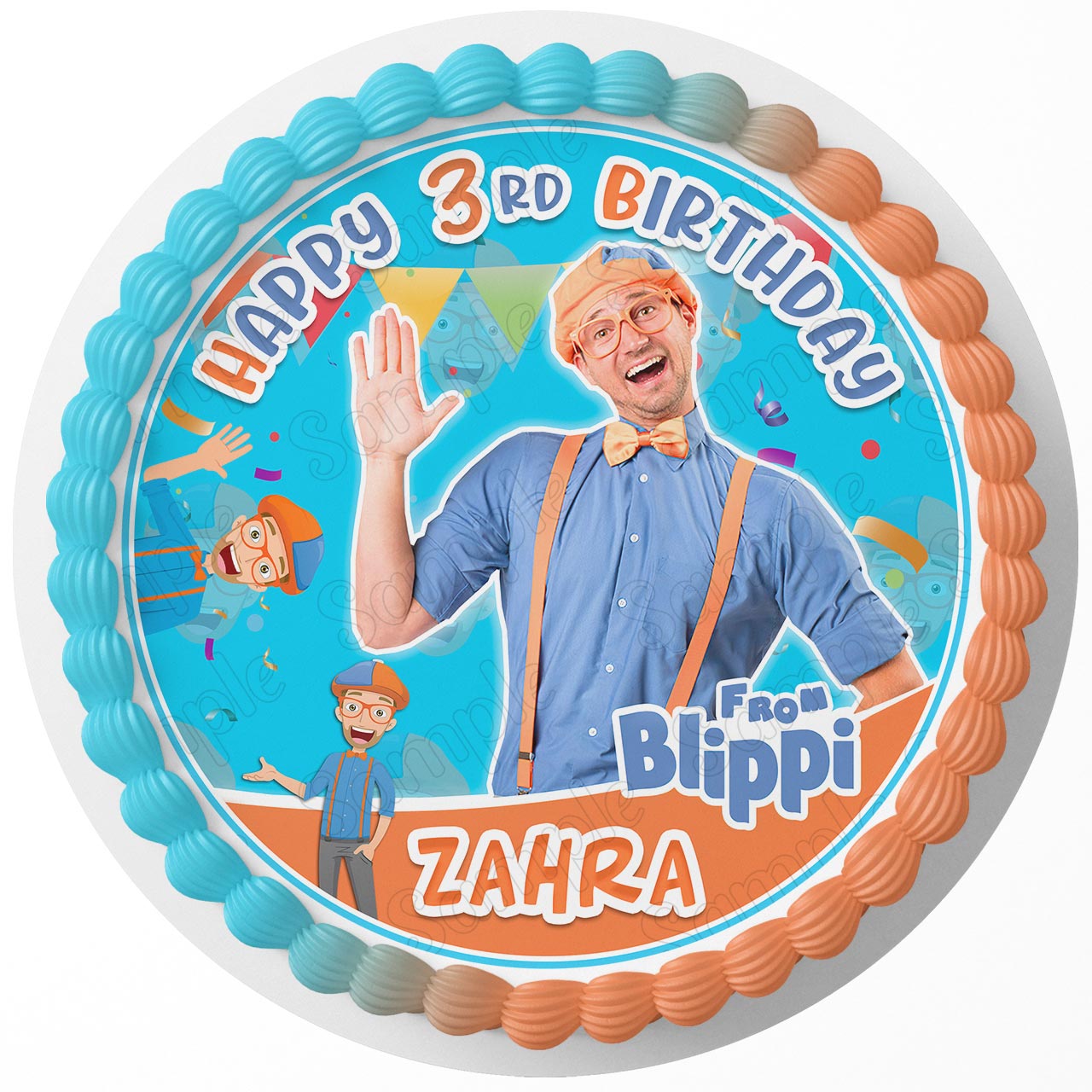 Blippi 2 Edible Cake Toppers – Ediblecakeimage