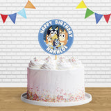 Bluey C2 Cake Topper Centerpiece Birthday Party Decorations