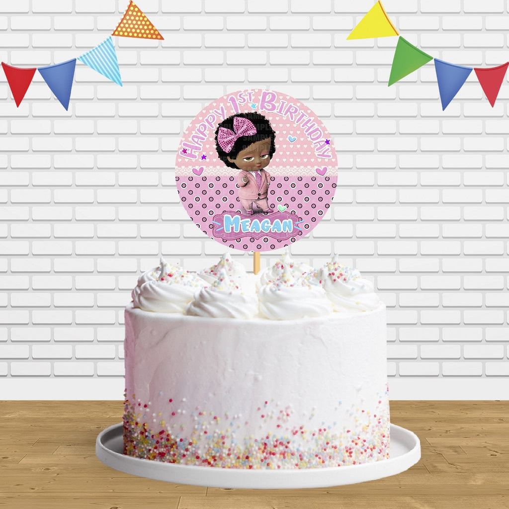 Baby Boss Edible Cake Toppers Round – Cakecery