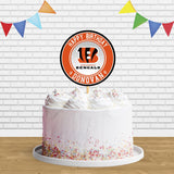 Cincinnati Bengal Cake Topper Centerpiece Birthday Party Decorations