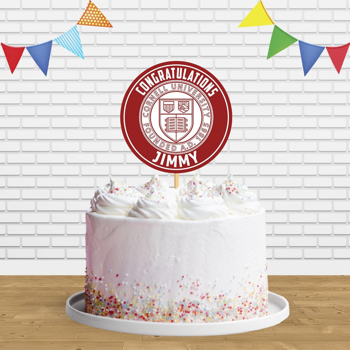 Cornell University Cake Topper Centerpiece Birthday Party Decorations
