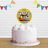 Cuphead Cake Topper Centerpiece Birthday Party Decorations
