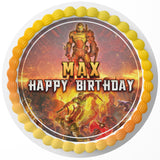 Doom Eternal Edible Cake Toppers Round
