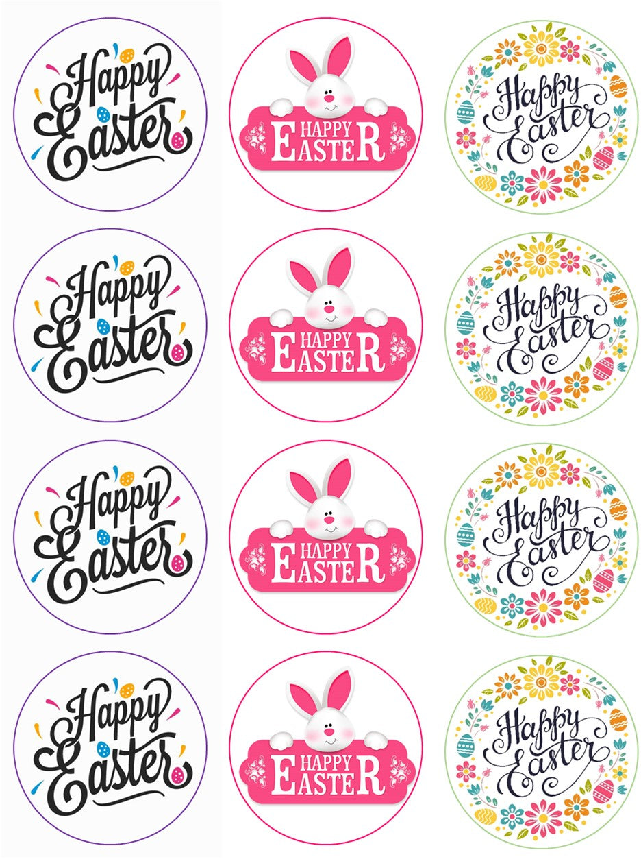 easter toppers Edible Cupcake Toppers – Cakecery