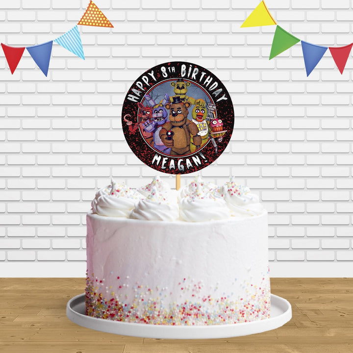 Five Nights At Freddys FNAF C3 Cake Topper Centerpiece Birthday Party Decorations