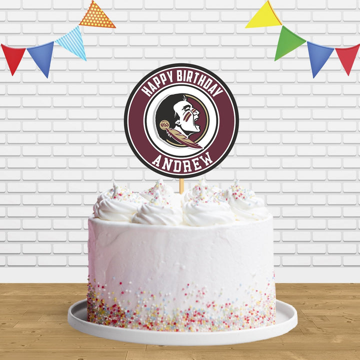 Florida State Seminoles Cake Topper Centerpiece Birthday Party Decorations