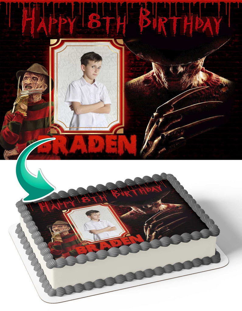 Five Nights at Freddy Fnaf Edible Cake Toppers Digital File (Emailed No Physical Item Shipped) / Digital File (Standard Size)