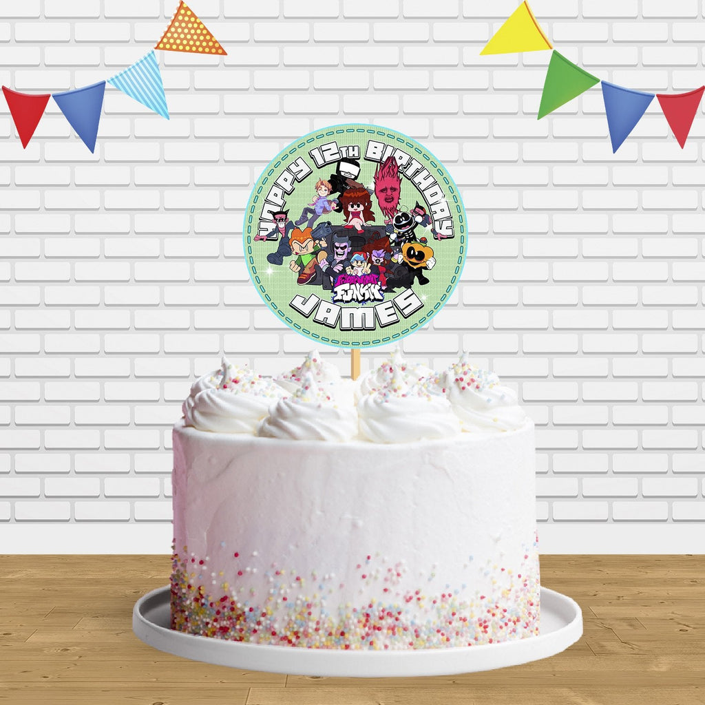 Printable Five Nights at Freddy's Cake Topper, Birthday Party Cake Topper,  Birthday Party for Kids, Freddy's Cake Decoration, DIGITAL FILE