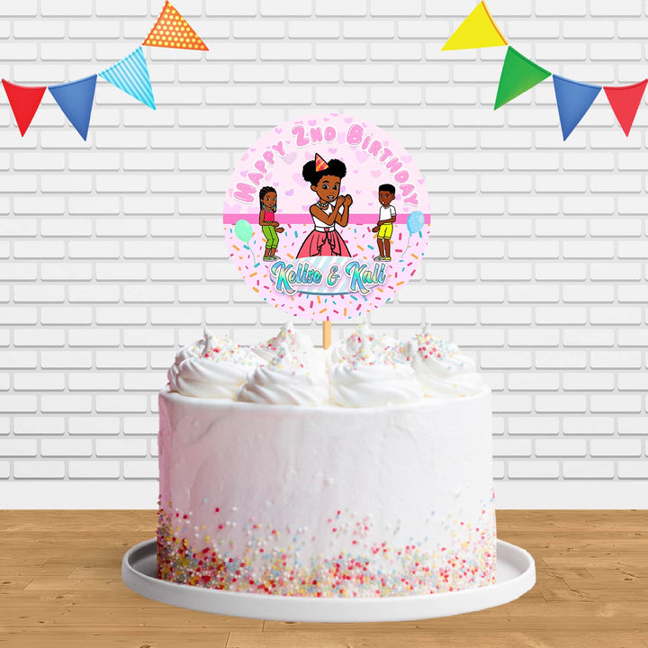 Gracies Corner Pink Ct Cake Topper Centerpiece Birthday Party Decorations