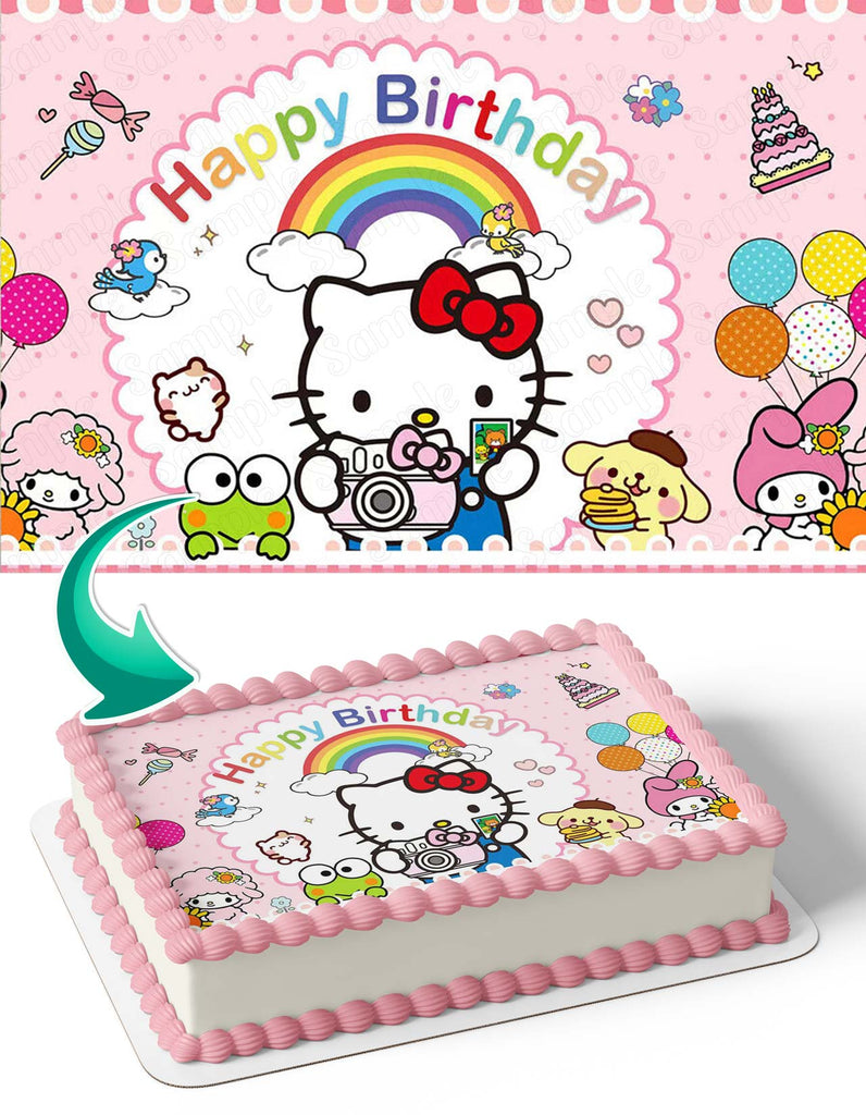 Hello Kitty Party Cake | bakehoney.com