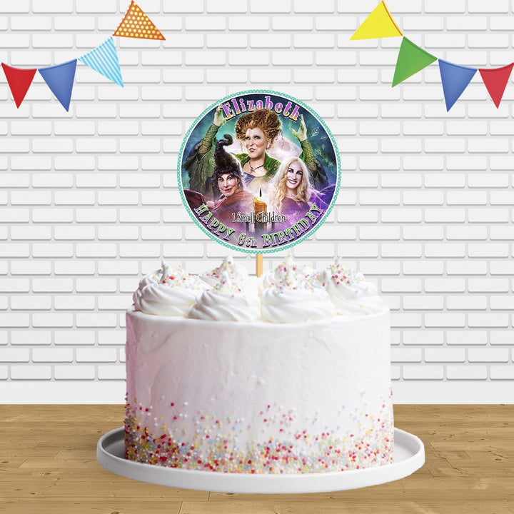 Hocus Pocus 2 C1 Cake Topper Centerpiece Birthday Party Decorations