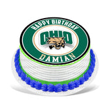 Ohio Bobcats Edible Cake Toppers Round