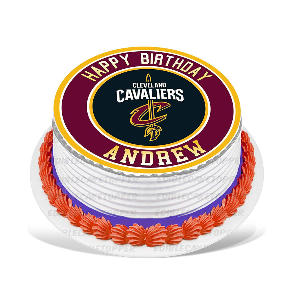 Cleveland Cavaliers Edible Cupcake Toppers (12 Images) Cake Image Icin -  PartyCreationz